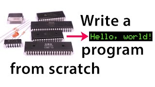 “Hello world” from scratch on a 6502 — Part 1 [upl. by Anastice87]