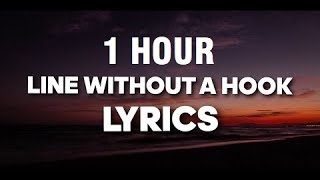 1 HOUR Line Without A Hook  Ricky Montgomery Lyrics [upl. by Ainar]