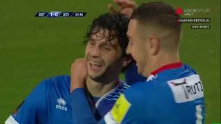 FC Botosani  U Craiova 10 gol Fabbrini 26 Liga 1 Etapa 16 [upl. by Enetsirhc]