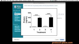 GraphPad Prism Tutorial 1  Introducing Table Types [upl. by Ahsem]