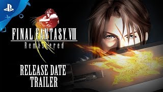 Final Fantasy VIII Remastered  Official Release Date Reveal Trailer  PS4 [upl. by Lissa]