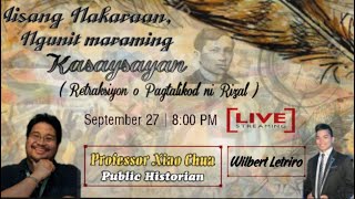 Xiao Talks The Retraction of Jose Rizal by Xiao Chua [upl. by Seko]