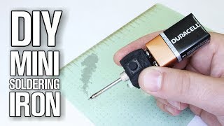 DIY Mini Soldering Iron [upl. by Carmena]