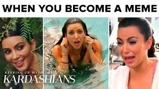 Kim Kardashian Wests Most MemeWorthy Moments  KUWTK  E [upl. by Aihtibat500]