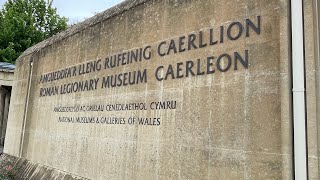 Caerleon Roman Fortress amp Baths  Including Caerleon Wood Sculptures [upl. by Ayikin214]