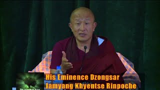 Jangchub Shing with Dzongsar Jamyang Khyentse Rinpoche on quotThe Guru Rinpoche Principlequot Extened [upl. by Ennaillij626]