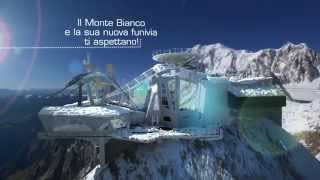 Skyway Monte Bianco  The new Mont Blanc cable car [upl. by Jez]