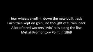 Iron Wheels a Rollin Lyrics [upl. by Noremak]