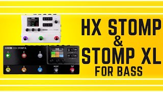 Line6 HX Stomp Vs Stomp XL For Bass [upl. by Peterman]