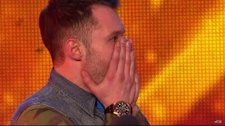 Calum Scott  Dancing On My Own Lyrics  Video BGT [upl. by Rois]