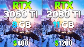 RTX 3060 Ti vs RTX 2080 Ti  Test in 10 Games l 4K l [upl. by Nolrev]