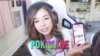 POKIMANE REACTS TO HERSELF quotCall me THICC one more time  Pokimane Soundboard [upl. by Rafaello315]