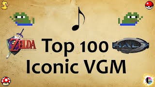 100 Most Iconic Video Game Songs 19802018 [upl. by Eahsan]