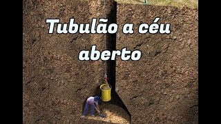 Tubulão a céu aberto [upl. by Crabb]