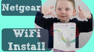 Netgear PowerLine 1000 Install [upl. by Eelrahc462]