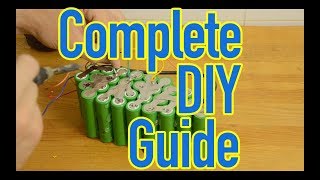 Complete DIY Guide  Building Custom Shaped Lithium Batteries [upl. by Gare454]