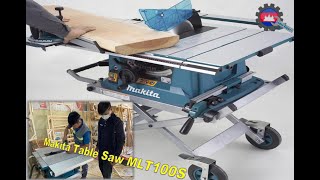 Makita MLT100 Table Saw Test [upl. by Carie546]