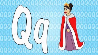 Letter Q Song for Kids  Words that Start with Q  Animals that Start with Q [upl. by Knobloch]