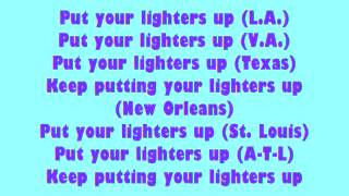 Lil Kim Lighters Up Lyrics [upl. by Eelorac]