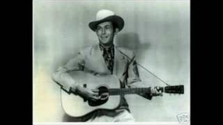 Hank Williams Sr  Lonely Tombs  RARE [upl. by Ynffit]