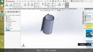 Changing shadow plane in solidworks [upl. by Elora]