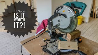 Makita MLS100 Compound Mitre Saw Review [upl. by Enovi339]