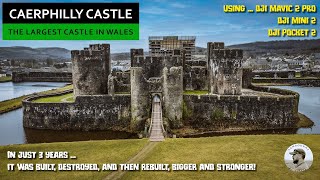 Caerphilly Castle  The Largest in Wales 2nd in Britain [upl. by Marelya]