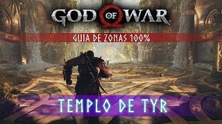 God of War Guia de Zonas 100  Templo de Tyr [upl. by Anoit387]