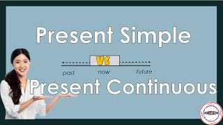 Present Simple vs Present Continuous  English Language [upl. by Brosy]