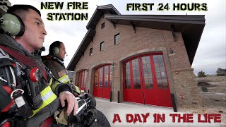 First 24 Hours in a New Fire Station  A Day in the Life [upl. by Kelsi]