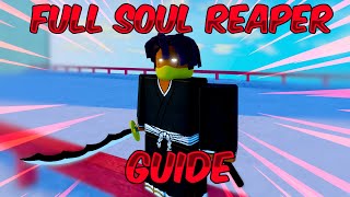 The Full SOUL REAPER Progression Guide In Type Soul Trainee To Bankai [upl. by Onitsoga]