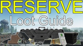 Get Rich on Reserve  Ultimate Loot Guide  Reserve Base  Escape From Tarkov  1440p60 [upl. by Abeu776]