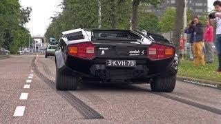 Lamborghini Countach 5000S  Exhaust Sounds [upl. by Kaasi185]