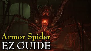 Demons Souls Armor Spider EASY CHEESE Guide [upl. by Odnamra564]