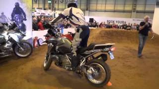 The BMW GS Off Road Skills Demo at Motorcycle Live [upl. by Audrit]