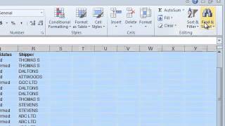 Excel  hiding unhiding and locating hidden cells [upl. by Akinimod]