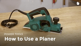 How to Use a Planer  Woodworking [upl. by Casar]