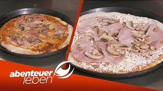 Pizza aus dem Supermarkt Was taugt die TiefkühlPizza  Abenteuer Leben  Kabel Eins [upl. by Yssirhc]