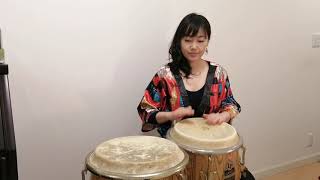 コンガ ソロ COPA こぱ こぱみん Conga Solo ラテン パーカッション アドリブ アフロキューバン AFROCUBAN Congas Tumbao Son Montuno [upl. by Buchanan]