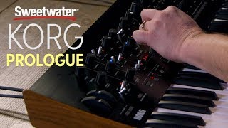 Korg Prologue Polyphonic Analog Synth Review — Daniel Fisher [upl. by Suoiluj35]