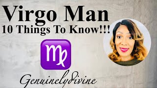 Virgo Man 10 Things To Know [upl. by Adnilrem378]