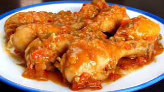 Pollo al Chilindrón 🍗 Receta de Pollo ¡Tradicional y Deliciosa ✅ [upl. by Sascha788]