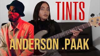 Anderson Paak  Tints  Bass Cover  ft Kendrick Lamar [upl. by Darmit]