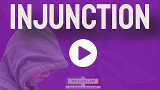 Injunctionobtaining a court injunction UK [upl. by Silden76]