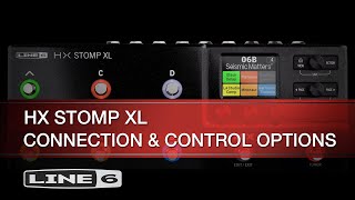 Line 6  HX Stomp XL  Connection and Control Options [upl. by Airehs219]