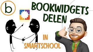 Samenwerken met Collegas Delen van BookWidgets Oefeningen in Smartschool  Leerkrachten Tutorial [upl. by Eyt]