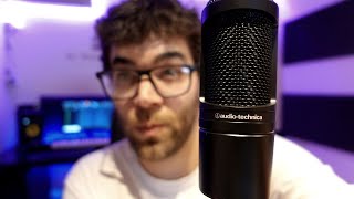 Audio Technica AT2020  Review  Test  Micrófono Condensador [upl. by Amihsat]