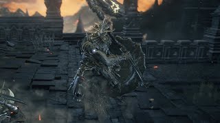 How to Defeat the Dragonslayer Armour  Dark Souls 3 [upl. by Adlay270]