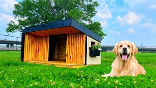 How to build a luxury dog house [upl. by Nosac]