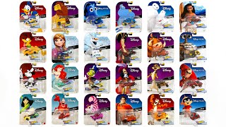 Opening 24 Hot Wheels Disney Character Cars [upl. by Ennayoj]